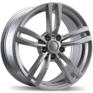 Replika – R163A – Silver – 18″x8″ 25mm – All weather Wheels – R163A-1880-44SN+25C666